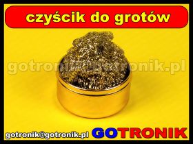 Mini czyścik do grotów z podstawką