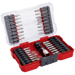 Einhell 118903 M-CASE Bit Set 33-Piece 50mm S2 Steel With Quick-Change Holder