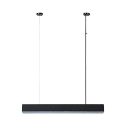 Lampa wisząca Mira M LED CCT Tuya czarna LP-1201/1P M BK Smart Light Prestige