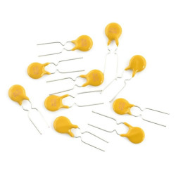 Bezpiecznik polimerowy Raychem RXEF050 - 72V/0,5A raster 5,1mm - 10szt.