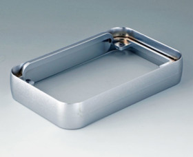 Intermediate ring, ABS, (L x W x H) 76 x 120 x 21 mm, gray, for enclosure, A9152011