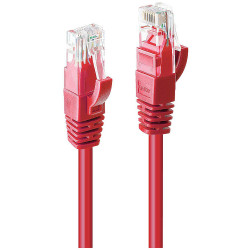 LINDY 48033 RJ45 Network cable CAT 6 U/UTP Red 2m