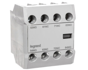 Blok styków pomocniczych 2Z 2R do CTX3 3P (9-150A) / 4P (40-135A) 416855