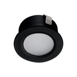 Oprawa punktowa LED 1W IMBER LED CW B 12DC 30lm 6500K barwa zimna okrągła Ø3 IP65 czarny 23525