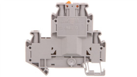 Złączka Przelotowa 4-Przewodowa Z Odłącznikiem Nożowym 4Mm2 Szara Uttb 4-Mt...