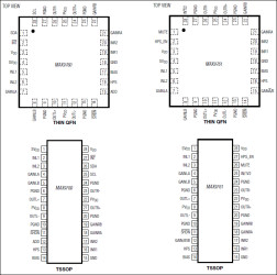 Stereo 3W Audio Power Amplifiers with Headphone Drive and Input Mux