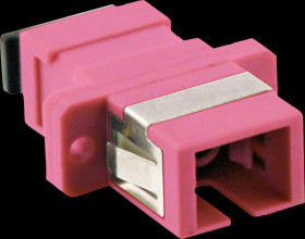 21990673 SC simplex fibre-optic coupling, multi-mode