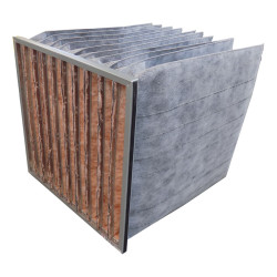 Filtr workowy wymiary rzeczywiste 592 x 592 x 360mm Filtr workowy wymiary 24 x 24 x 15cal