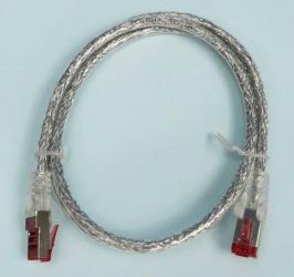 S/FTP 6e 1,00mb PRZEŹROCZ.Cu PATCHCORD