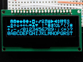 Adafruit Monochrome 2.3" 128x32 OLED Graphic Display Module Kit