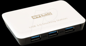EX-1123-N USB 3.0 hub - 3 ports + Ethernet 1x Gigabit LAN