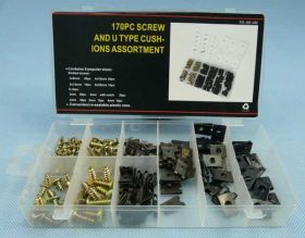 ZESTAW WKRĘTÓW I PODKŁADEK 170szt