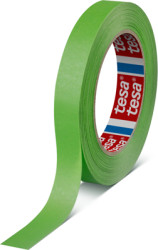 Masking tape, 19 x 0.145 mm, paper, green, 50 m, 04338-00000-00