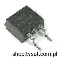 2SK3116ZJ N-FET 600V 7.5A 70W SMD-TO263 NEC