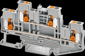 1453789 Double-deck clamp, XT 2.5 - Grey