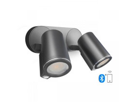 Naświetlacz z czujnikiem ruchu i zmierzchu Spot DUO Connect antracyt 15W 1040lm 3000K ST058654 STEINEL