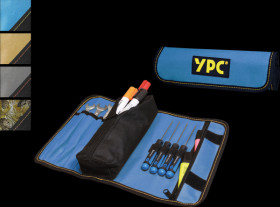 BG00012BKBU "VarioRoll M" tool roll bag, blue-black, 36x25 cm