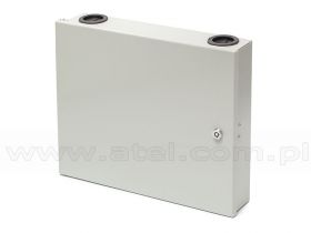 Przełącznica światłowodowa, naścienna, 6x SC duplex, bez adapterów, zamykana na klucz