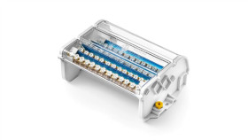 Czterobiegunowy Modułowy Blok Rozdzielczy 4X(8X25 Mm2 4X35 Mm2 1X50 Mm2) Na...