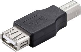 Renkforce USB 2.0 adapter [1x złącze żeńskie USB-A 2.0 - 1x złącze męskie USB-B 2.0] RF-4613072