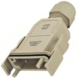 Osłona złączy dużej mocy HARTING Montaż na kablu Proste