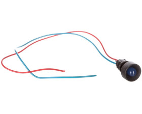 Lampka sygnalizacyjna LED 10mm niebieska Klp10B/24V 84410003