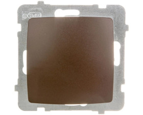 KARO Łącznik pojedynczy czekoladowy metalik ŁP-1S/m/40