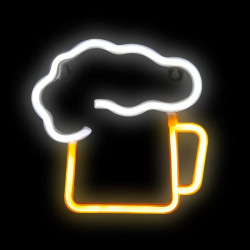 Neon Dekoracyjny LED "PIWO" Zasilanie 3xAA Lub USB