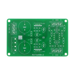 Wtórnik audio z zasilaczem - PCB do projektu AVT 3258