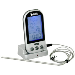 Techno Line WS 1050 BBQ thermometer Alarm Core Celsius Fahrenheit display