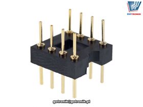 DIP8 podstawka precyzyjna dwustronna