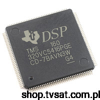 TMS320VC5416PGE160 DSP 16Bit 160MH SMD-TQFP144 TI