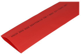 Rurka termokurczliwa; LH500; 50mm; 25mm; czerwony; 2:1; 90°C