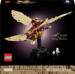10363 LEGO® ICONS™ Latająca maszyna Leonarda da Vinci