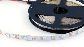 Taśma LED RGB WS2812B, 5V, biała, 30/m, IP30