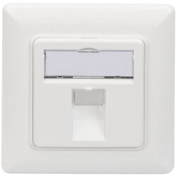 Digitus DN-93811 Keystone mounting bracket single White