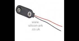 PP3 battery clip 160mm leads