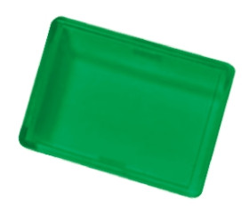 Klosze lampek do przełączników modułowych Zielona soczewka prostokątna APEM