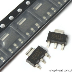 LD1117STR ADJ 0.8A Low Drop Regulator SMD-SOT223 STM