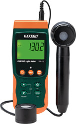 UVA/UVC light meter/datalogger, ±5 %, Extech SDL470