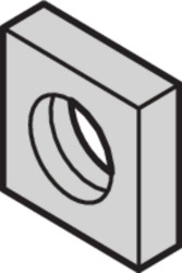 Nakrętki kwadratowe