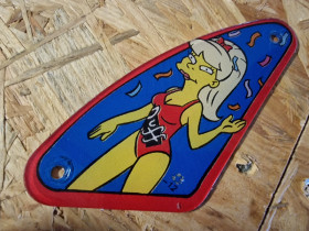 Simspons Pinball - Duff Lady Plastic