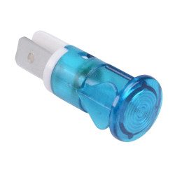 Blue 12mm LED Panel Indicator Light 220V