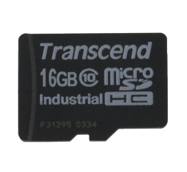 Karta Micro SD MicroSDHC, 16 GB Tak MLC, Transcend USD -40 → +85°C