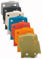 Ścianka końcowa niebieska 257-400 /100szt./