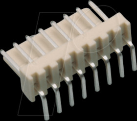 072627 pin header, 2-pin, angled, one row