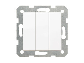 KARRE Wyłącznik potrójny biały 90964668 VIKO PANASONIC