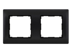 VENA Ramka 2 podwójna antracyt 516182 KOS