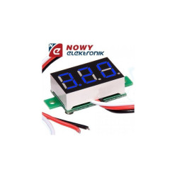 Moduł Miernik voltom. 0-99 3p B niebieski 0,36" X023 (woltomierz)
