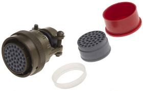 Złącze 41-pinowe Męski Souriau Sunbank by Eaton Żeński Montaż na kablu MIL-DTL-26482 rozmiar 20